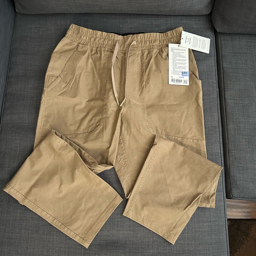 Lululemon ABC Cropped Pull On Pants